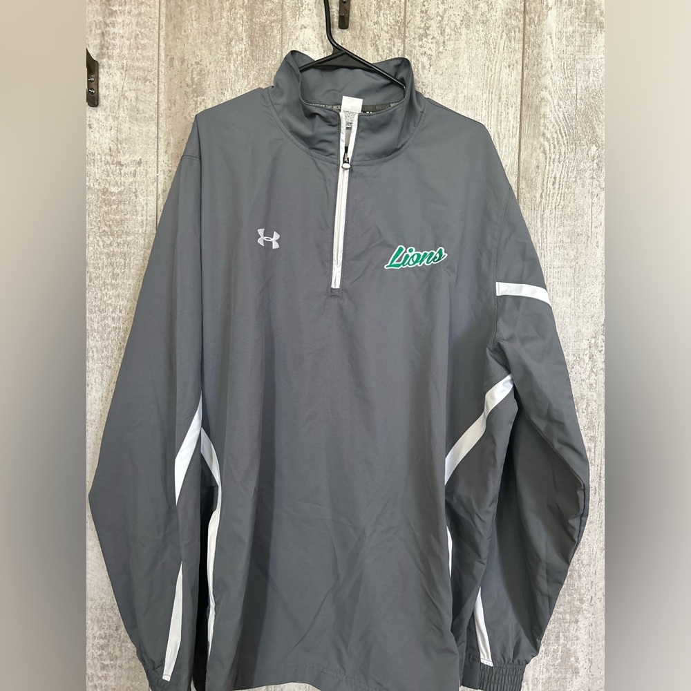 UA lightweight athletic pullover.